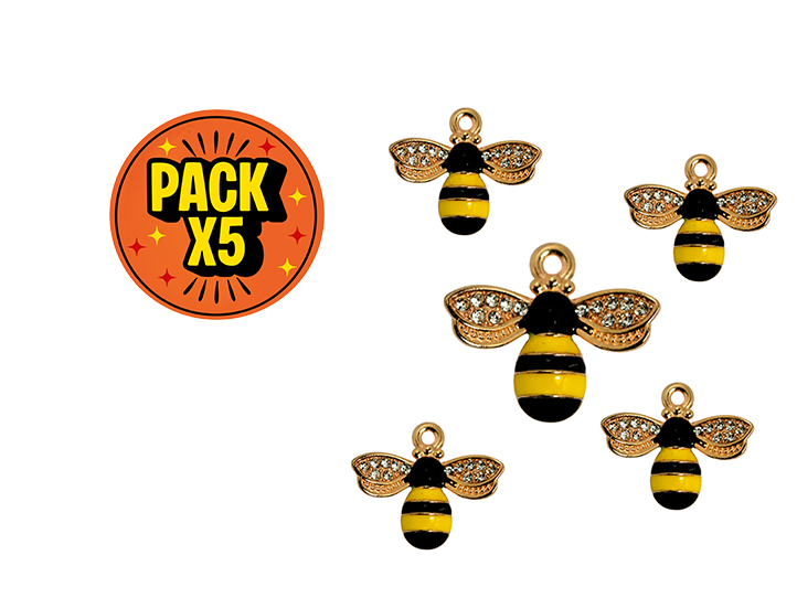 Dije Esmaltado Abeja